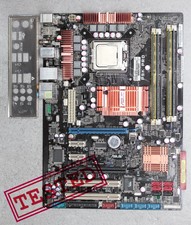 LGA775 ASUS P5K PRO iP35 chipset MoBo con CPU C2D E8200, schermo I/O e 4GB di RAM