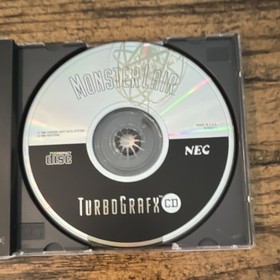 NEC Monster Lair TurboGrafx-CD Game Manual Included NTSC-U/C US/Canada 1989