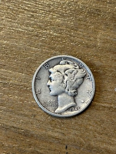1945S Mercury Dime VF