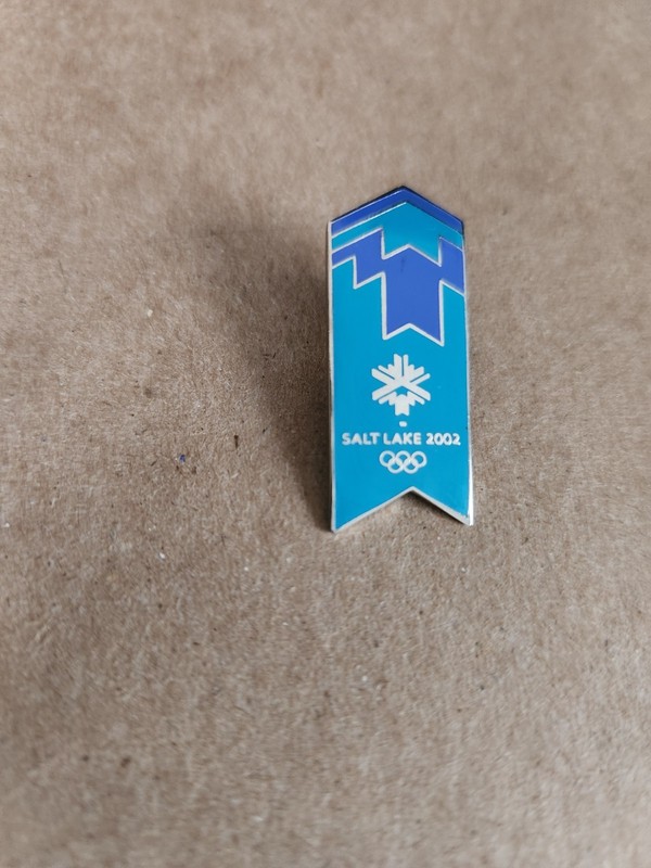Vintage 2002 Salt Lake City Utah Olympic Lapel Pin