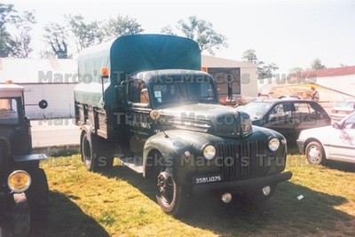 LKW Foto Ford Truck Frankreich grün VILLE DE PARIS #o2az