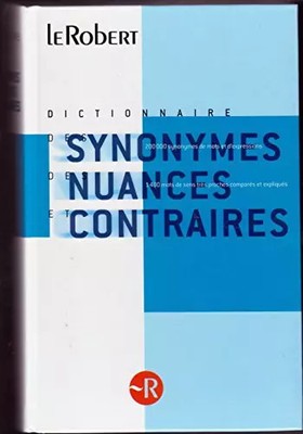 Wörterbuch der Synonyme, Nuancen und Gegensätze, unbekannt