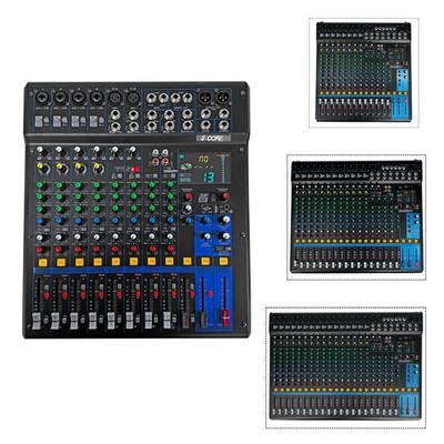 5Core Audio Mixer DJ Soundboard USB Interface Bluetooth XLR Console