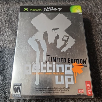 #ad Marc Ecko#x27;s Getting Up Contents Under Pressure Limited Edition Steel Case XBOX $99.95
