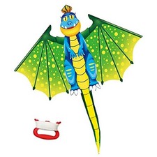 Kite for Kids Age 4-8 8-2, Large Kites for Boys Adults Easy to 1 Dinosaur Kite