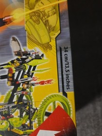 *retired 2007 damaged box LEGO EXO-FORCE 8108 MOBILE DEVASTATOR Technic