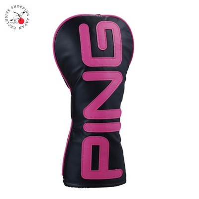 Ping Golf Color Code Driver Head Cover Unisex DR Headcover 2025 Japan Black New