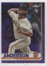 2019 Topps Chrome Update Target Purple Refractor 91/175 Shaun Anderson #46 2p7