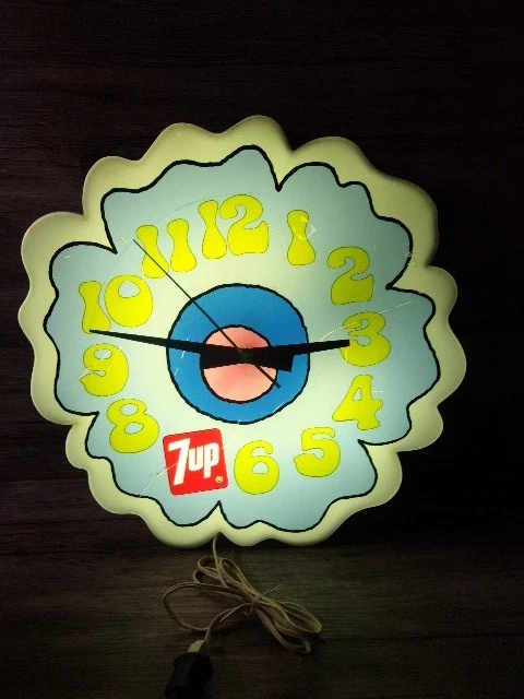 ヴィンテージ！？7up 掛け時計 7up Clock for sale | eBay