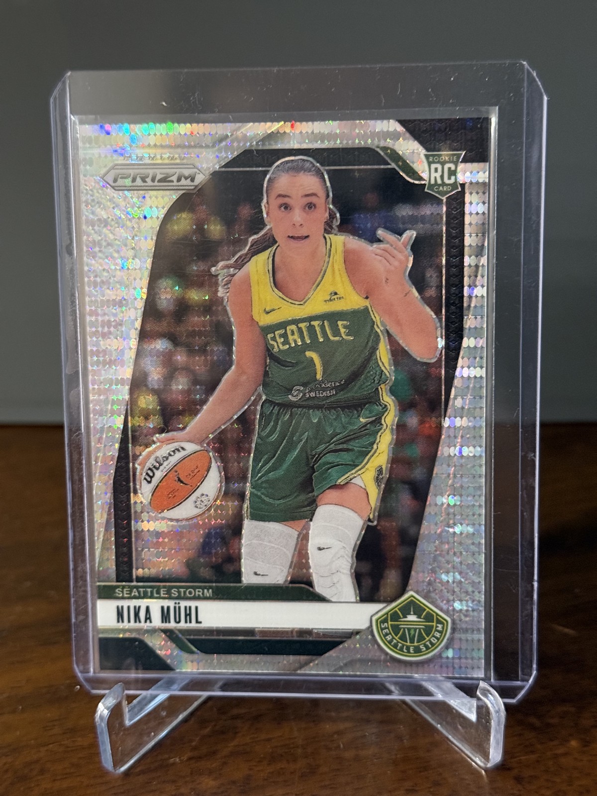 2024 Panini Prizm WNBA - Nika Muhl #75 Pulsar Prizm /499 (RC)