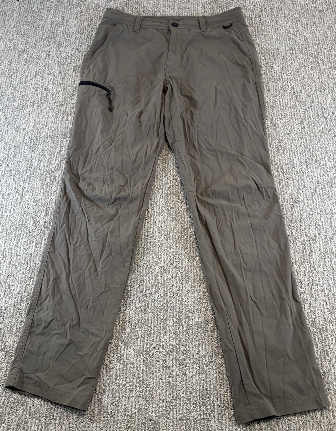 REI Co Op Pants Mens 32x32* Green/Gray Nylon Stretch Utility Cargo Relaxed
Opens in a new window or