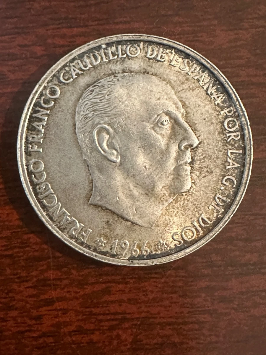 Peseta Silver 1966 Spanish Coins for sale | eBay