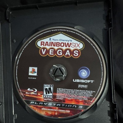 Ubisoft Tom Clancy's Rainbow Six Vegas PlayStation 3 Shooter M Manual Included