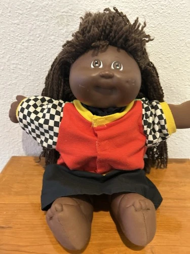 Cabbagepatch Kids African American Doll Brown Hair