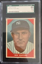 1960 Fleer #63 Red Ruffing, New York Yankees SGC