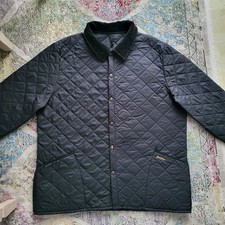 Barbour Liddesdale schwarz Herren Jacke Übergang  Gr. 2XL Jagd Reiten Outdoor