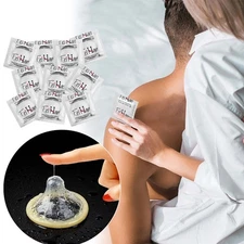100PCS Latex Condoms Bulk Pack Ultra Thin Extended Pleasure Extra Time Sex Delay