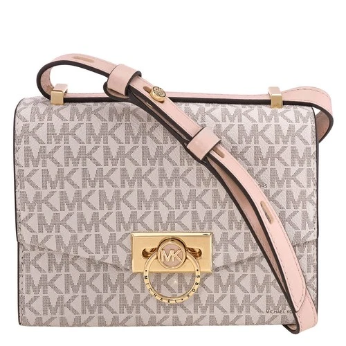 Michael Kors Ladies Hendrix Extra-small Logo Convertible Crossbody Bag deal from eBay