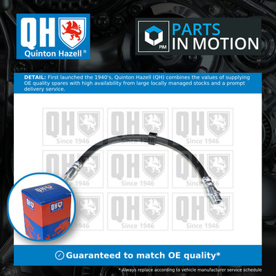 Brake Hose fits VW LUPO Mk1 1.4D Front 99 to 05 AMF Hydraulic QH 3A0611701 New