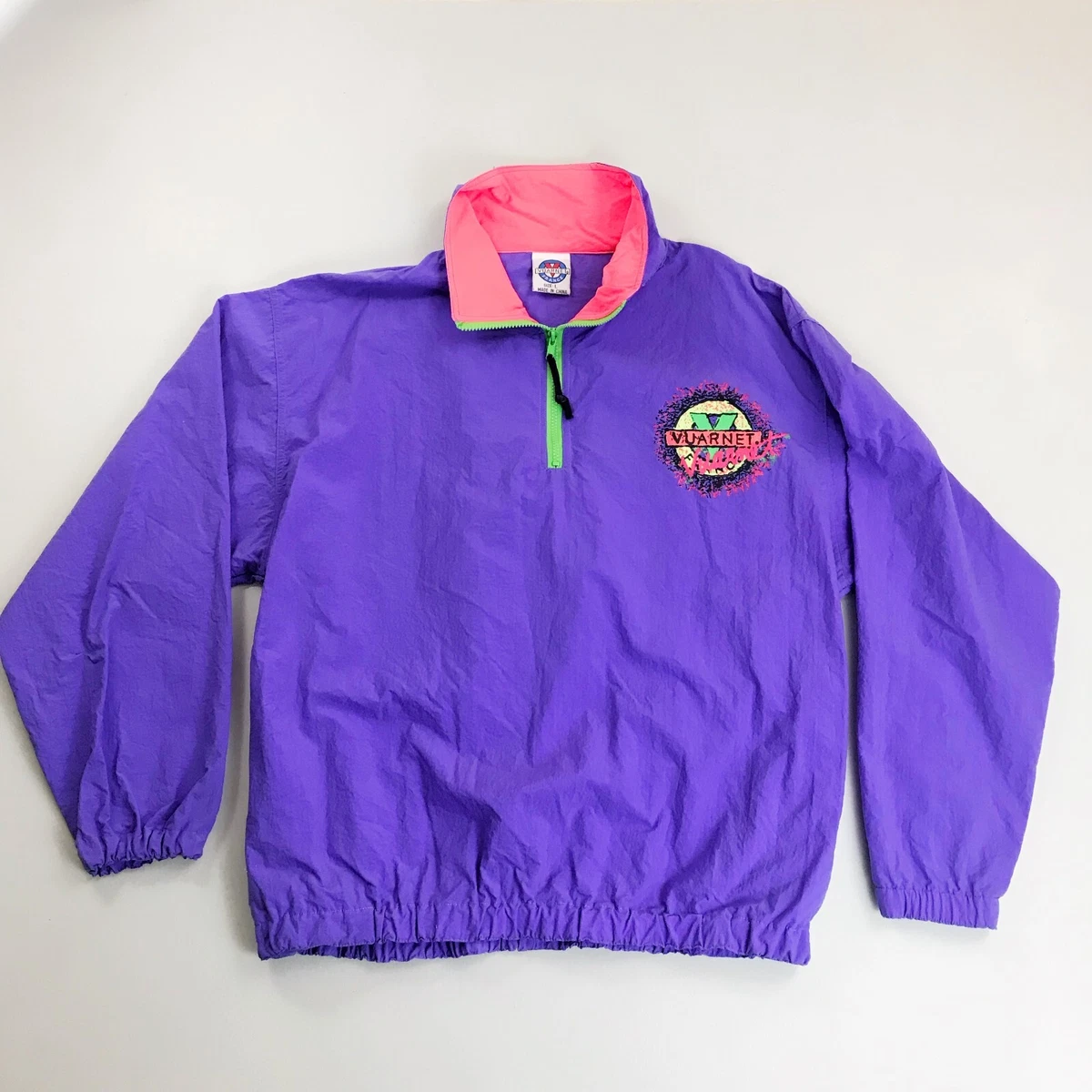 Plus size deals neon windbreaker