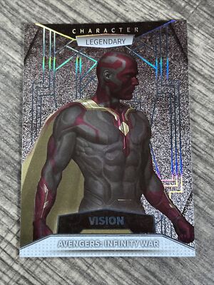 Vision, 2023 Marvel Finding Unicorn, Infinity Saga, Silver Prizm, #RW-89