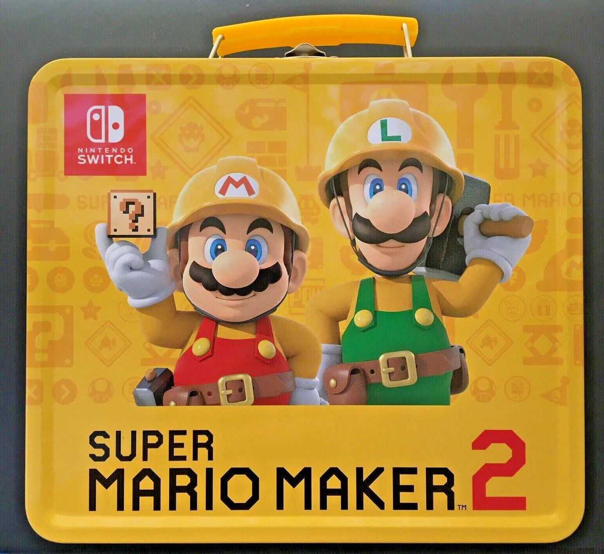 NINTENDO SWITCH Super Mario Maker 2 Collectible Lunch Box- Limited Edition!  | eBay