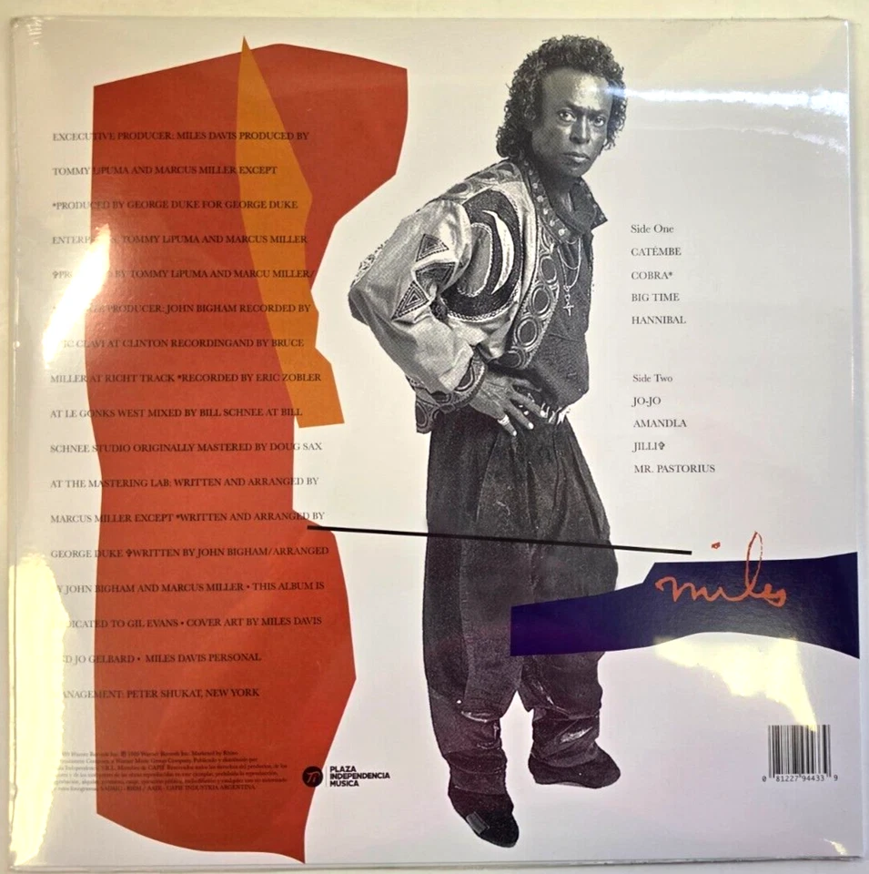 Miles Davis Amandla LP Album vinyl record 2021 remastered reissue future Jazz - Image 2 of 4