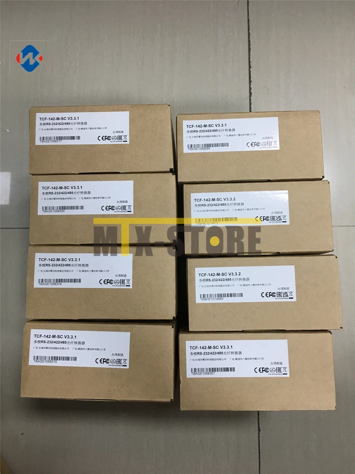 1 Stück Neu für MOXA Glasfaser Medienkonverter TCF-142-M-SC