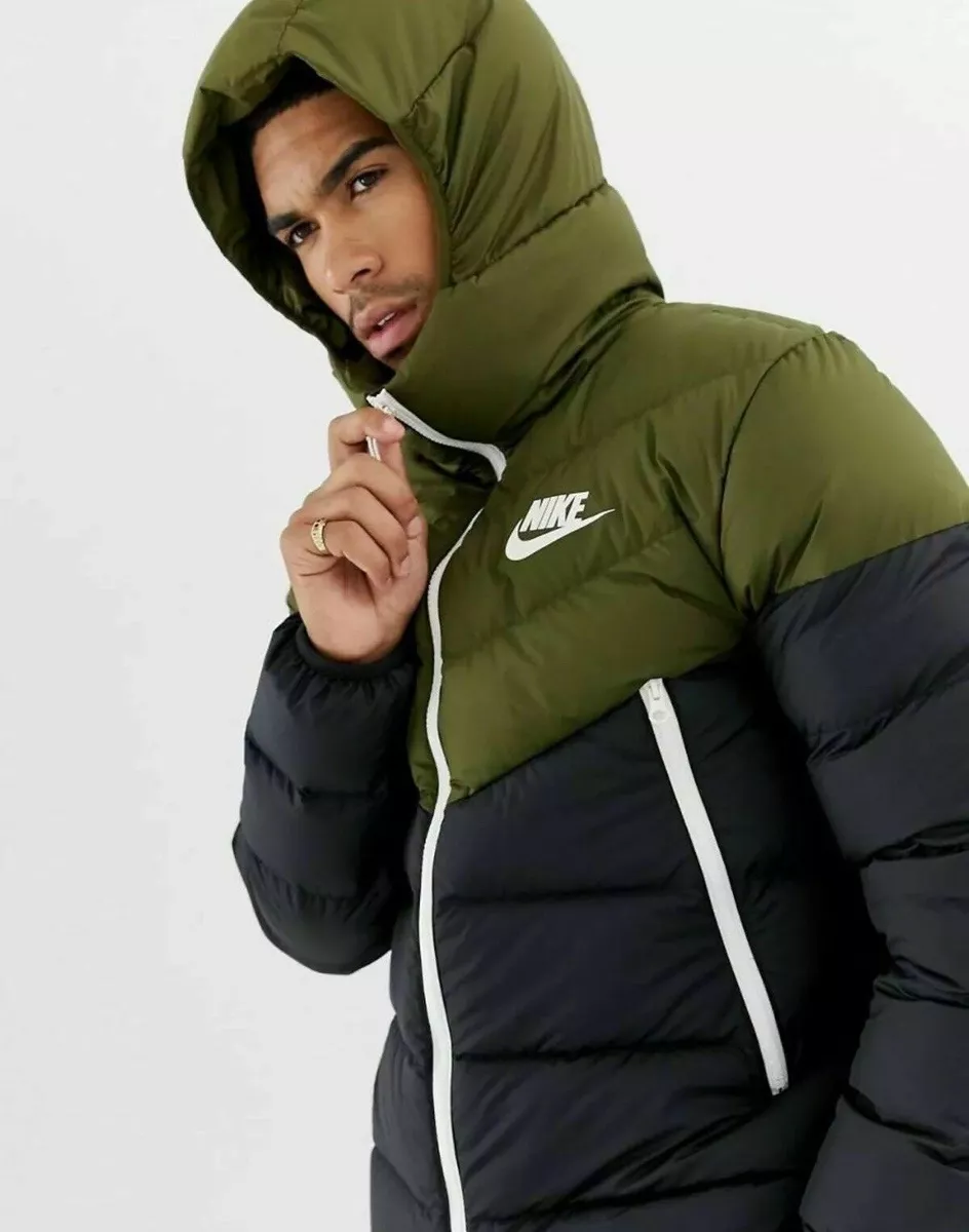 Nike down filled hooded 2024 windrunner jacket