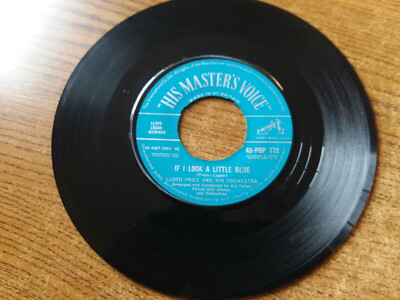 1960 EXCELLENT LLOYD PRICE-Question / If I Look A Little Blue 772 45
