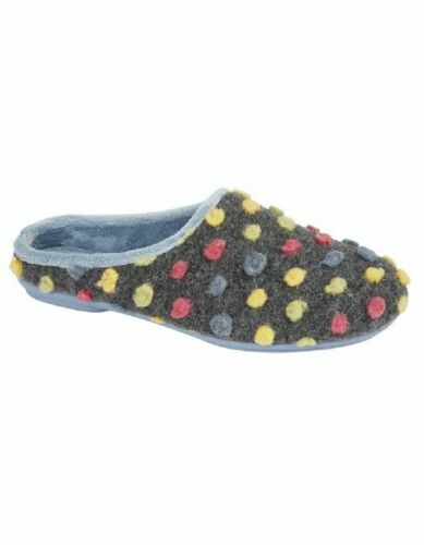 Sleepers Wilson Ciabatte Simil Velluto Uomo (39,5 EU) (Blu navy