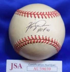 Fergie Jenkins JSA COA Autograph National League Signed Baseball HOF 91