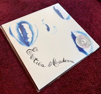 MADONNA EROTICA SEALED WHITE RECORD 2 DISC PICTURE PROMO COLOR