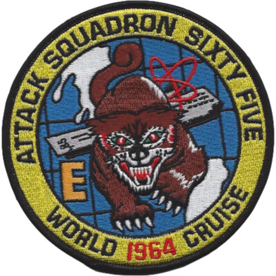 VA-65 Attack Squadron Sixty Five World Cruise Patch