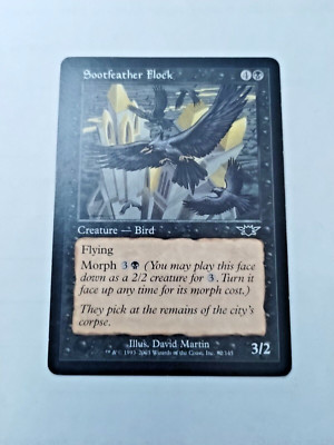 MTG Sootfeather Flock Legions 82/145 Regular Common -Some edge wear - See pics