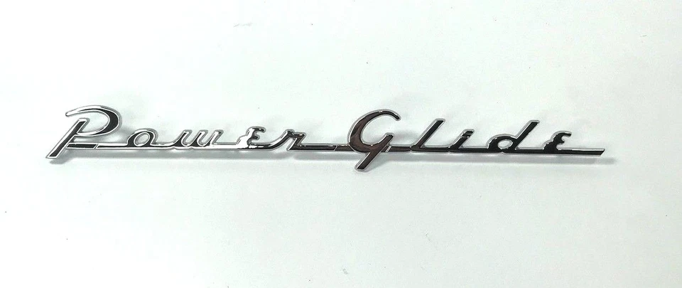 Emblema de maletero Powerglide para Chevrolet Bel Air 1954, 150 y 210 Foto 2 de 4