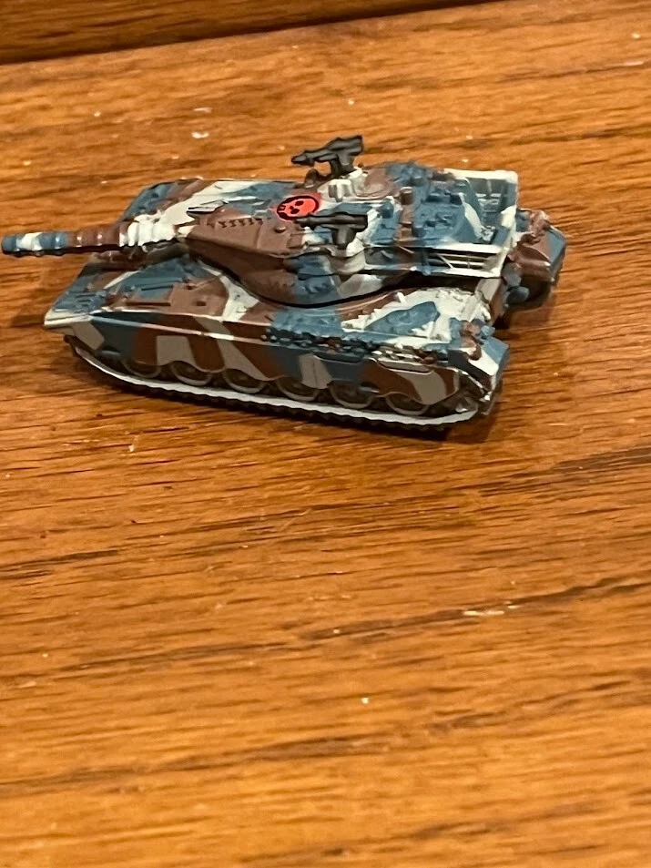Micro Machines MILITARY Merkava MK3 Tank Green Camo Brown Blue Grey Terror - Image 2 of 4