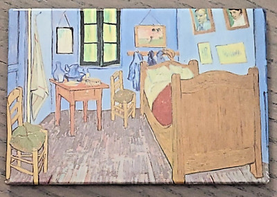 Bedroom In Arles Vincent Van Gough Souvenir Refrigerator Magnet