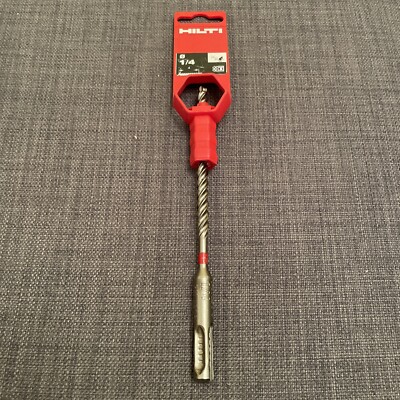 Hilti Masonry Drill Bit with SDS Plus Shank - TE-CX 1/4'' x 6'' - #435000