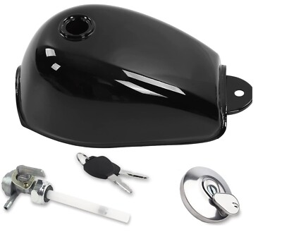 #ad BLACK Gas Fuel Petrol Tank for Honda Monkey Bike Mini Trail Z50 Z50A Z50J Z50R $72.50