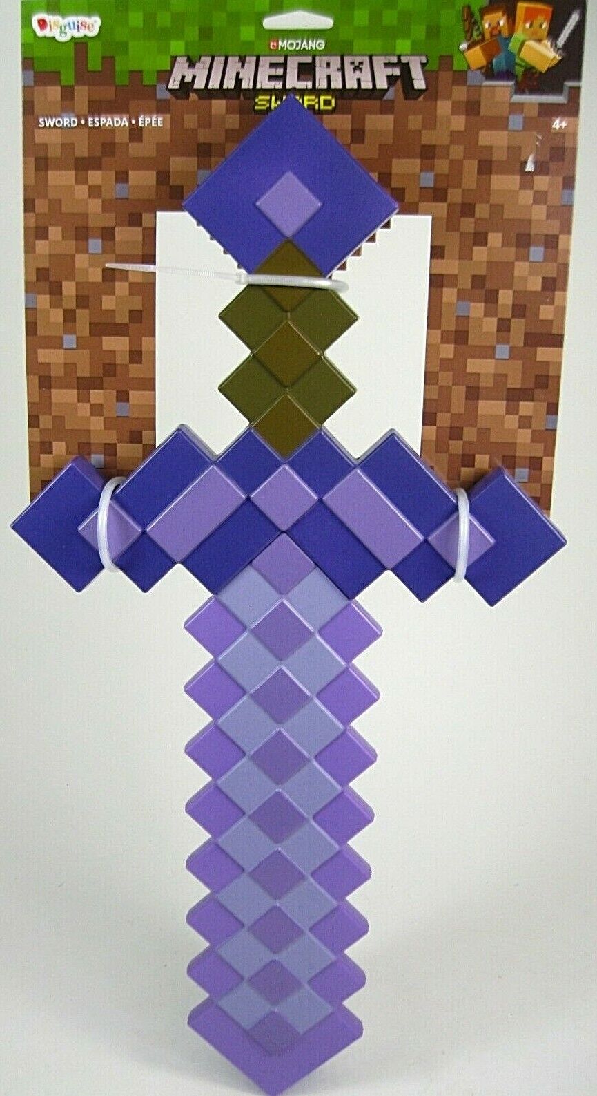 Minecraft Enchanted Purple Prop Sword