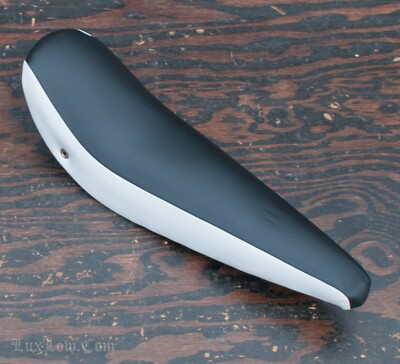 Black White Banana Bicycle SEAT Vintage Schwinn Stingray MuscleBike  PoloSaddle