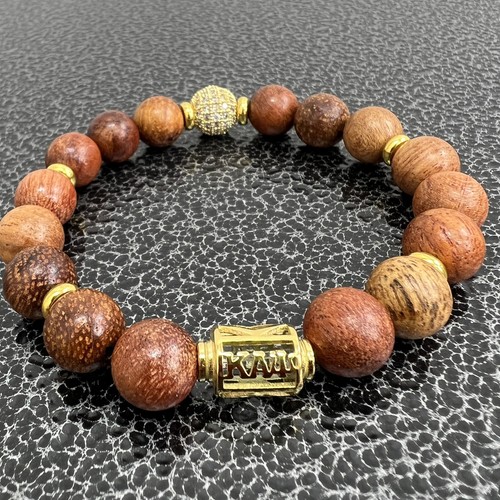 Kappa Alpha Psi Light Wooden Bracelet - Picture 4 of 8