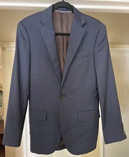NEW J Crew Mens Blue Ludlow 2 Btn 2 Vent Slim Fit Blazer Sz 34 S