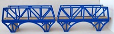 THOMAS THE TRAIN WOODEN RAILWAY TWO PIECE SODOR BAY BRIDGE 24" TOTAL SPAN
