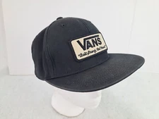 VANS Geoff Rowley "Built Strong, Cali Casual" Patch Acrylic Black Snapback