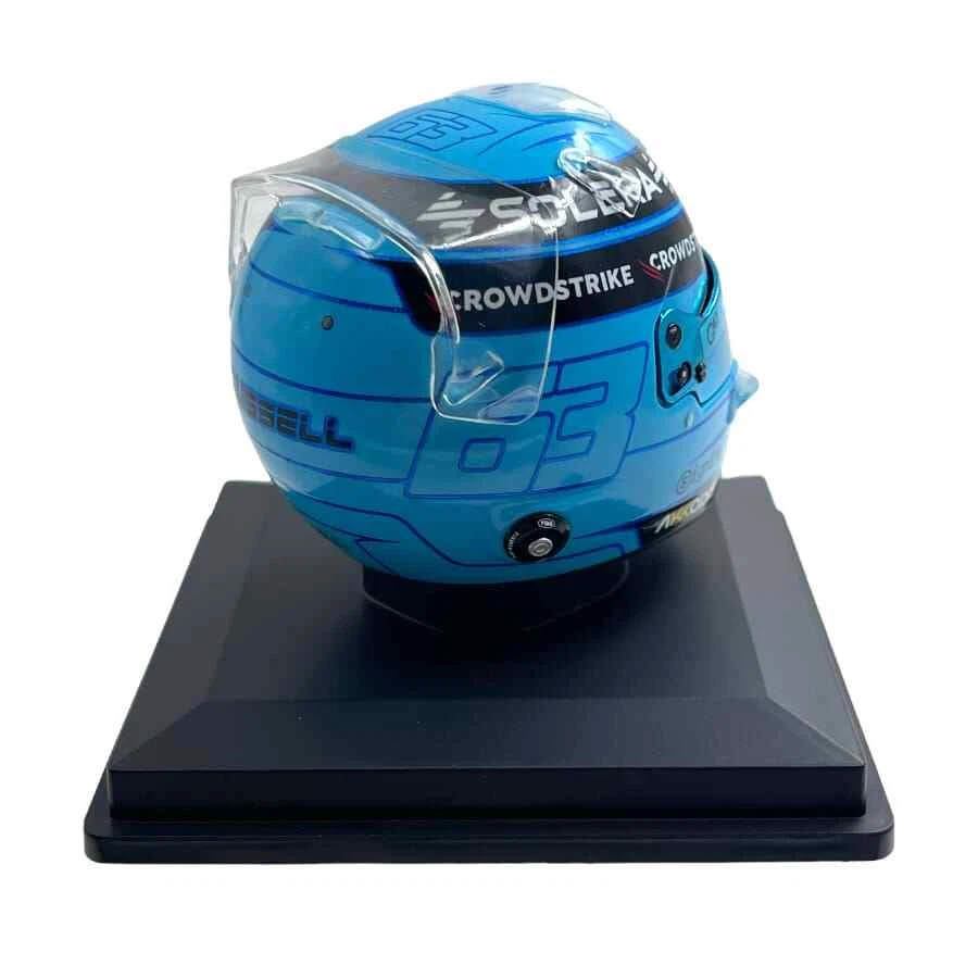 Mini Helmet F1 Spark 1/5 Mercedes George Russell 2024 - Immagine 4 di 4