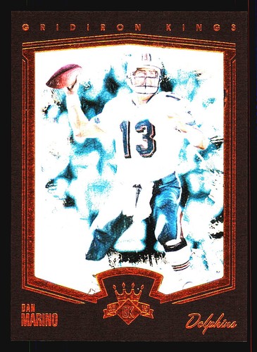 2015 Panini Gridiron Kings Dan Marino Miami Dolphins