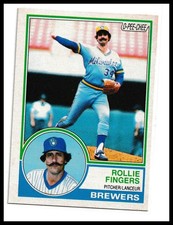 1983 O-Pee-Chee #35 Rollie Fingers Milwaukee Brewers