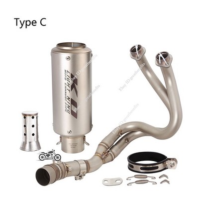 For Kawasaki Z650 Ninja 650 Versys 650 Full Exhaust System Header Pipe Muffler